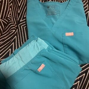 Figs full set—turquoise